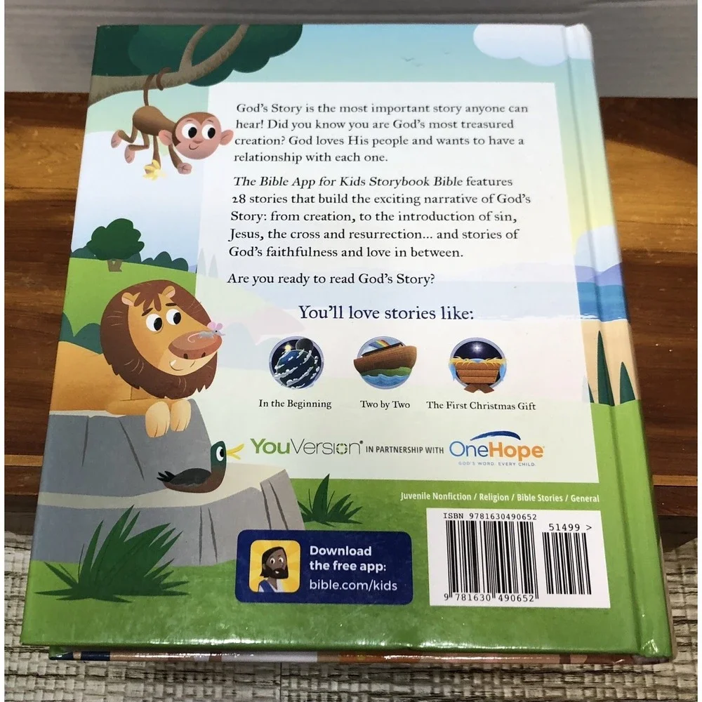 The Bible‎ App Storybook Bible for Kids, YouVersion Illustrated